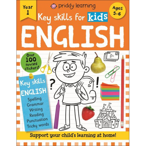 Priddy Books Roger Priddy - Key Skills for Kids: English