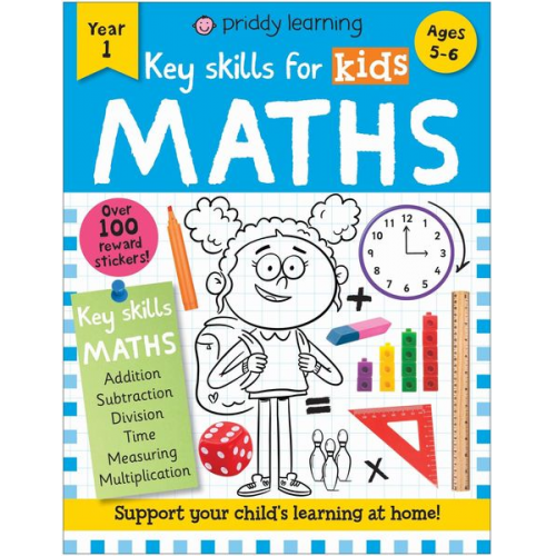 Priddy Books Roger Priddy - Key Skills for Kids: Maths