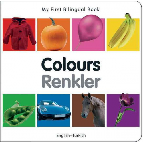 Milet Publishing - My First Bilingual Book-Colours (English-Turkish)