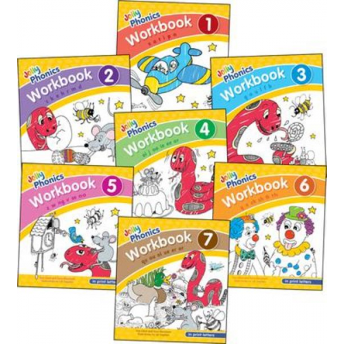 Sue Lloyd Sara Wernham - Jolly Phonics Workbooks 1-7