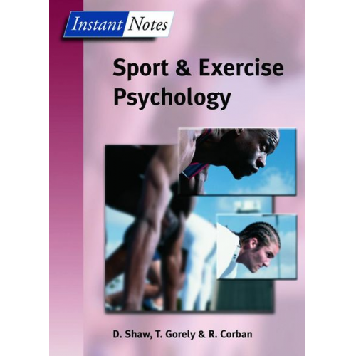 Dave Shaw Trish Gorely Rod Corban - BIOS Instant Notes in Sport and Exercise Psychology