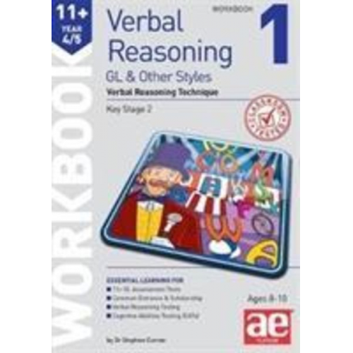 Stephen C. Curran Jacqui Turner - 11+ Verbal Reasoning Year 4/5 GL & Other Styles Workbook 1