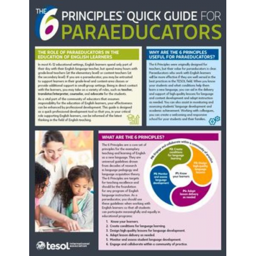 Elizabeth Amaral - The 6 Principles Quick Guide for Paraeducators