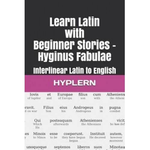 Bermuda Word Hyplern - Learn Latin with Beginner Stories - Hyginus Fabulae