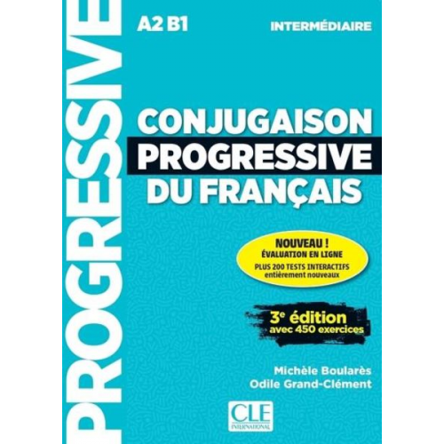 Michele Boulares Odile Grand-Clement - Conjugaison progressive du francais - Niveau intermediaire (A2/B1) + CD