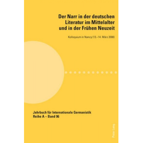 Der Narr in der deutschen Literatur im Mittelalter und in de