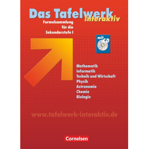 Matthias Felsch Hubert König Wolfgang Kricke Karlheinz Martin Rüdiger Erbrecht - Das große Tafelwerk interaktiv. Schülerbuch mit CD-ROM.