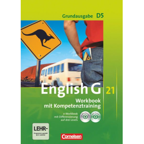 Jennifer Seidl - English G 21 D 5 Grund 9. Sj. WB mit CD-ROM