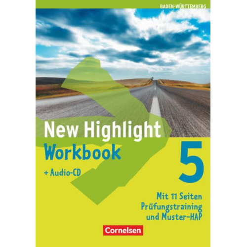 Gwen Berwick - New Highlight 5: 9. Schuljahr. Workbook mit Lieder-Text-CD Baden-Württemberg