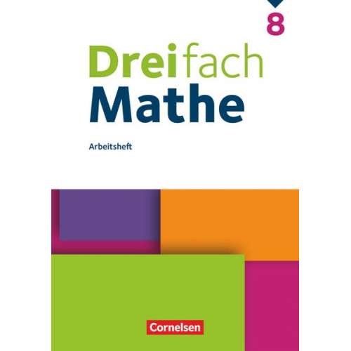 Dreifach Mathe 8. Schuljahr - Arbeitsheft mit Lösungen