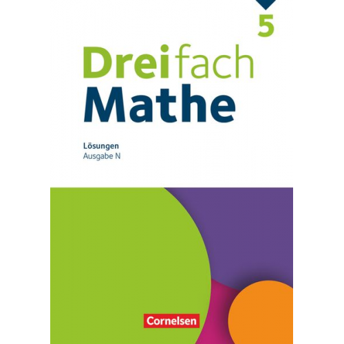 Dreifach Mathe 5. Schuljahr. Niedersachsen - Lösungen zum Schülerbuch