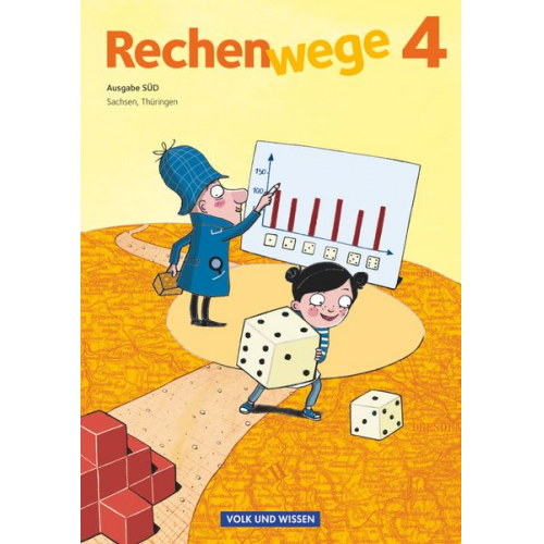 Christine Münzel Friedhelm Käpnick Mandy Fuchs Elke Mirwald Wolfgang Grohmann - Rechenwege 4. Schuljahr - Schülerbuch mit Kartonbeilagen. Süd