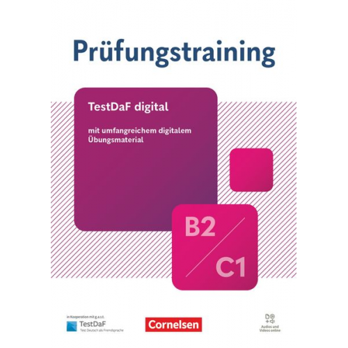 Prüfungstraining DaF. Digitaler TestDaF B2/C1 - Übungsbuch mit Lösungen und Audios als Download