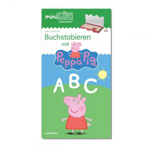 MiniLÜK. Kindergarten/Vorschule Buchstabieren mit Peppa Pig