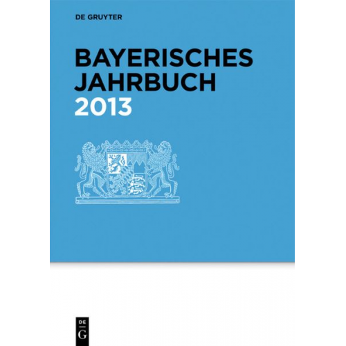 Bayerisches Jahrbuch / 2013