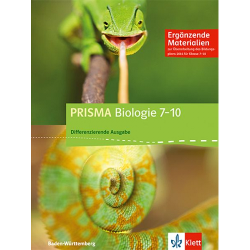 PRISMA Biologie 7-10. Ergänzende Materialien Klasse 7-10. Differenzierende Ausgabe Baden-Württemberg