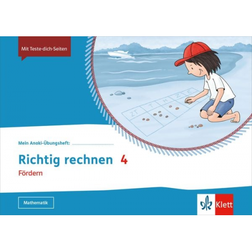 Mein Anoki-Übungsheft. Richtig Rechnen 4. Fördern. Übungsheft Klasse 4