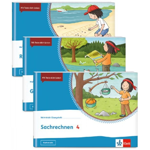 Mein Anoki-Übungsheft. Paket Mathematik 4. Richtig rechnen, Geometrie, Sachrechnen