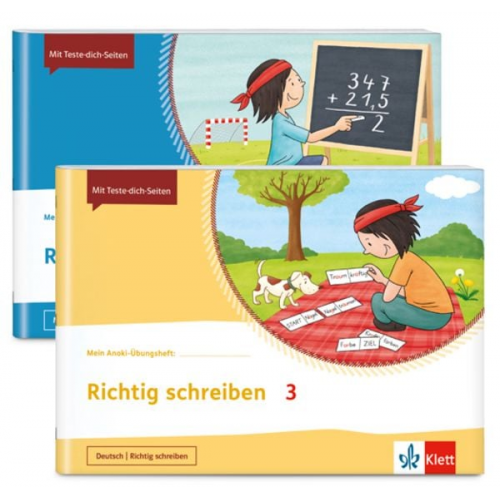 Mein Anoki-Übungsheft. Paket Richtig schreiben / Richtig rechnen 3