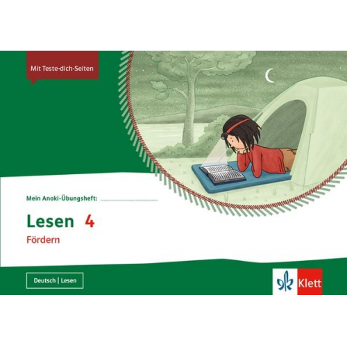 Mein Anoki-Übungsheft. Lesen 4. Fördern. Übungsheft Klasse 4