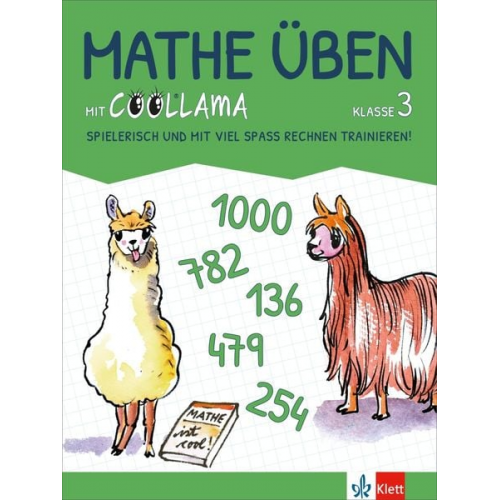 Mathe üben mit Coollama 3. Spielerisch und mit viel Spaß rechnen trainieren!