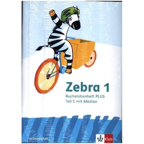 Zebra 1. Buchstabenheft Plus in Grundschrift Klasse 1