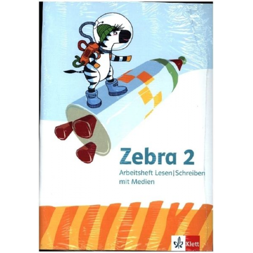 Zebra 2. Paket: Arbeitsheft Sprache in Grundschrift und Arbeitsheft Lesen/Schreiben Klasse 2