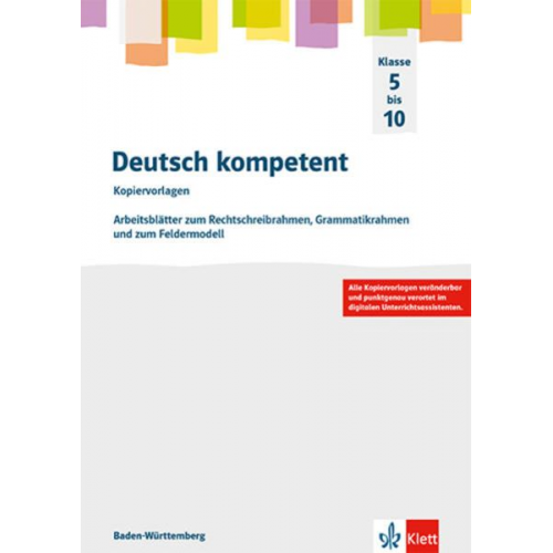 Deutsch kompetent 5-10. Ausgabe Baden-Württemberg