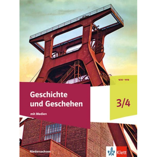 Geschichte und Geschehen 3/4. Schulbuch Klasse 7/8. Ausgabe Niedersachsen, Bremen Gymnasium