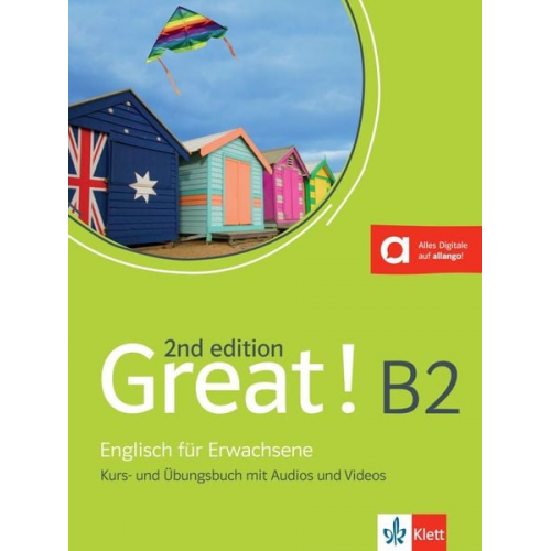 Great! B2, 2nd edition. Kurs- und Übungsbuch + Audios + Videos online