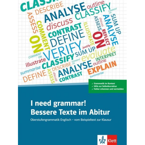 Kirsten Fenner Wolfgang Hamm Kathrin Woltering - I need grammar! Bessere Texte im Abitur