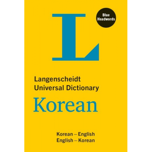 Langenscheidt Universal Dictionary Korean