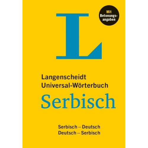 Langenscheidt Universal-Wörterbuch Serbisch