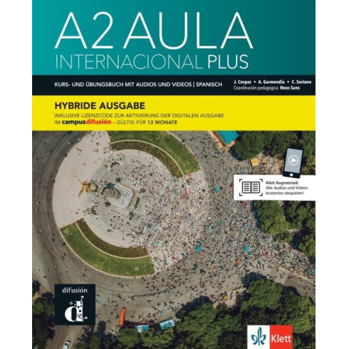 Aula internacional Plus A2 - Hybride Ausgabe