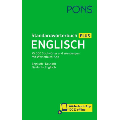 PONS Standardwörterbuch Plus Englisch