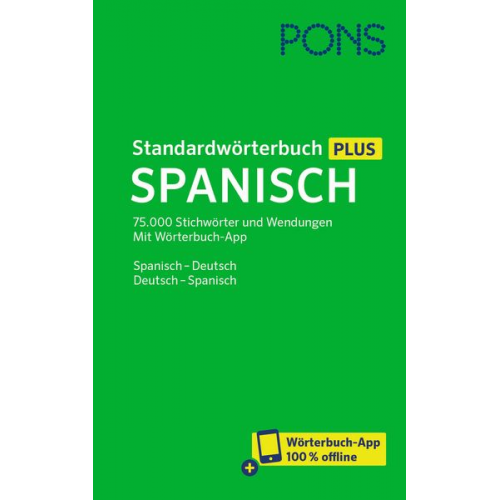 PONS Standardwörterbuch Plus Spanisch