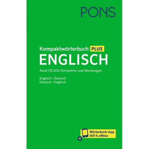 PONS Kompaktwörterbuch Plus Englisch