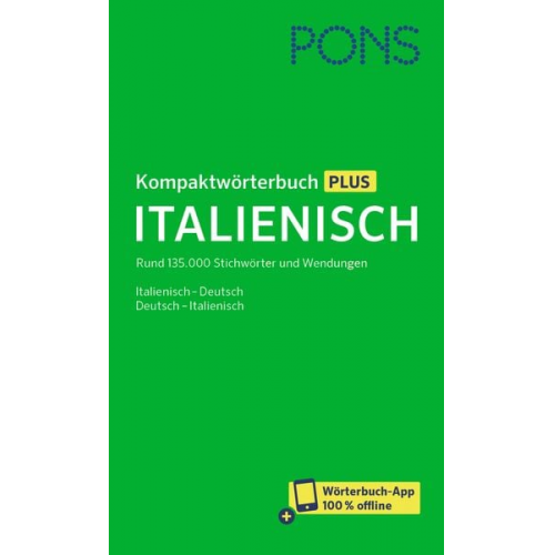 PONS Kompaktwörterbuch Plus Italienisch