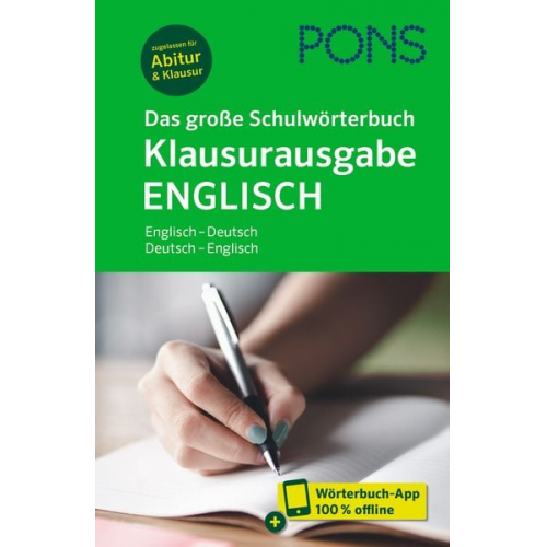 PONS Das große Schulwörterbuch Klausurausgabe Englisch