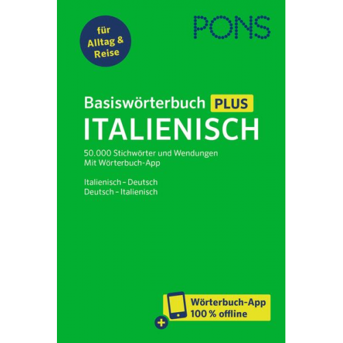 PONS Basiswörterbuch Plus Italienisch