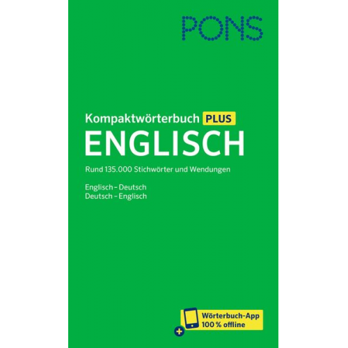 PONS Kompaktwörterbuch Englisch