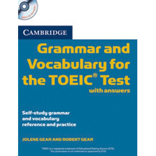 Robert Gear Jolene Gear - Cambridge Grammar and Vocabulary for the TOEIC Test