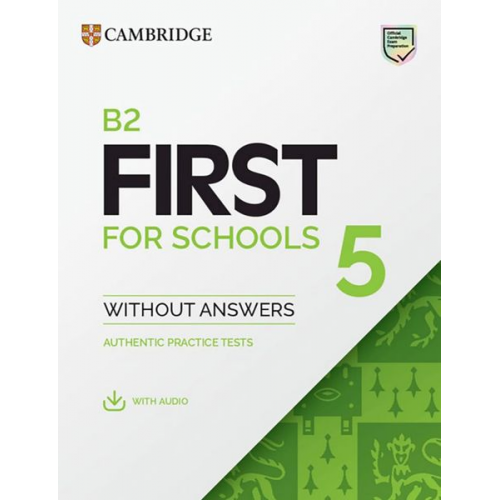 First for Schools 5. Student's Book without Answers with downloadable audio