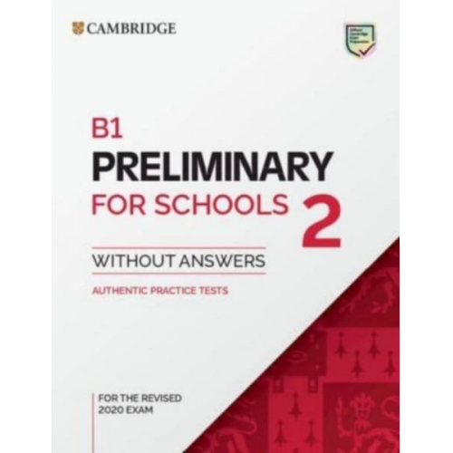 B1 Preliminary for Schools 2. Student's Book without Answers