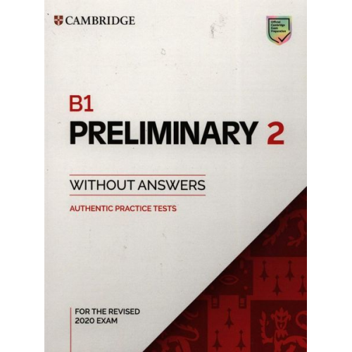 B1 Preliminary 2. Student's Book without Answers