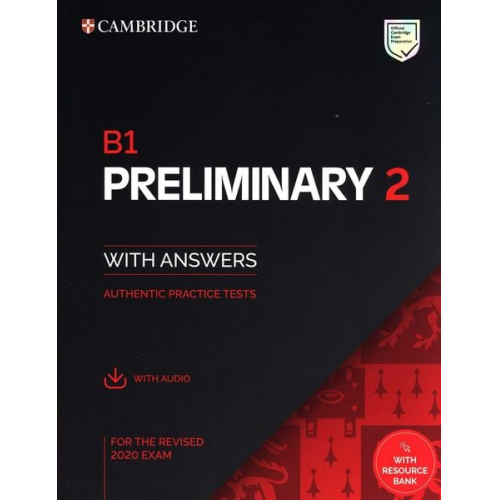 B1 Preliminary. Student's Book with Answers with Audio with Resource Bank