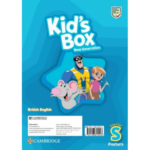 Caroline Nixon Michael Tomlinson - Kid's Box New Generation. Starter. Posters