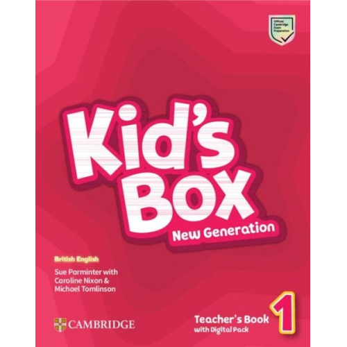 Sue Parminter Caroline Nixon Michael Tomlinson - Kid's Box New Generation. Level 1. Teacher's Book with Digital Pack