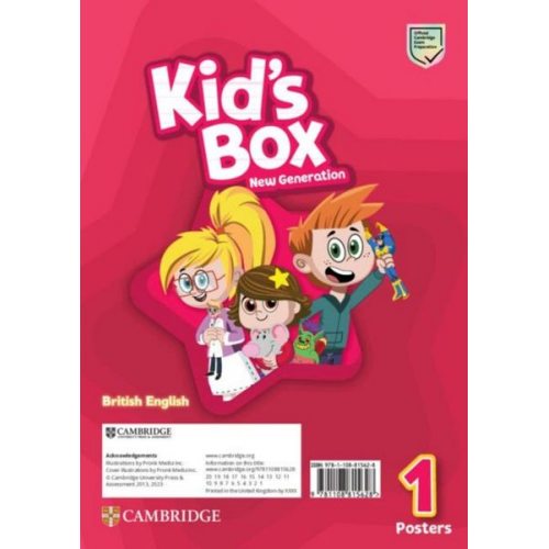 Caroline Nixon Michael Tomlinson - Kid's Box New Generation. Level 1. Posters