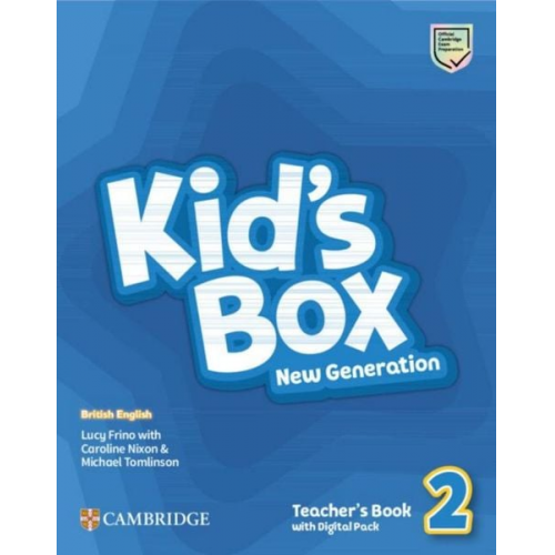 Lucy Frino Caroline Nixon Michael Tomlinson - Kid's Box New Generation. Level 2. Teacher's Book with Digital Pack